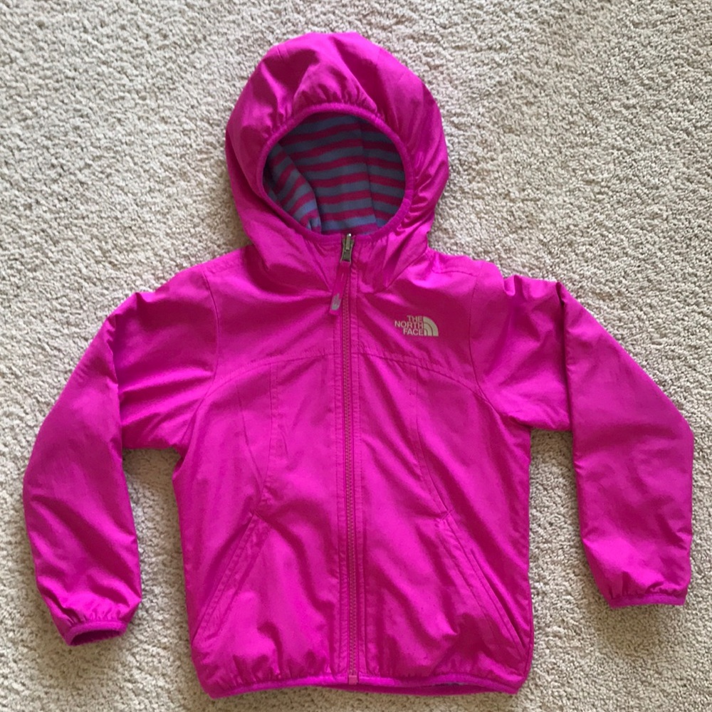 EUC The North Face Girl’s Reversible Wind Jacket